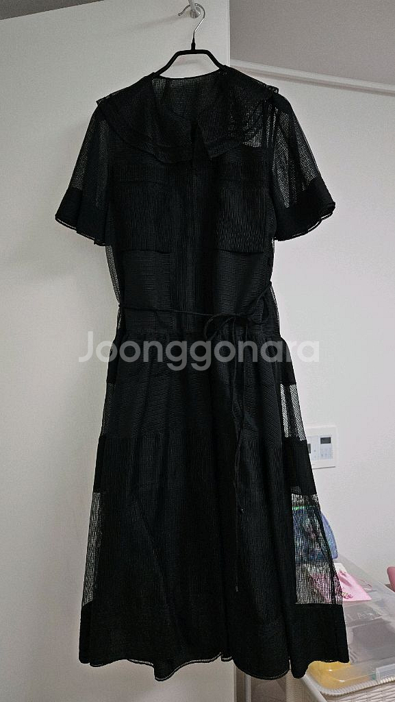 한섬 sjsj 인기원피스 76사이즈 튤원피스--2