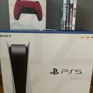 플레이스테이션 PS5 디스크 에디션 1218A + 듀얼센스 + 게임 타이틀
