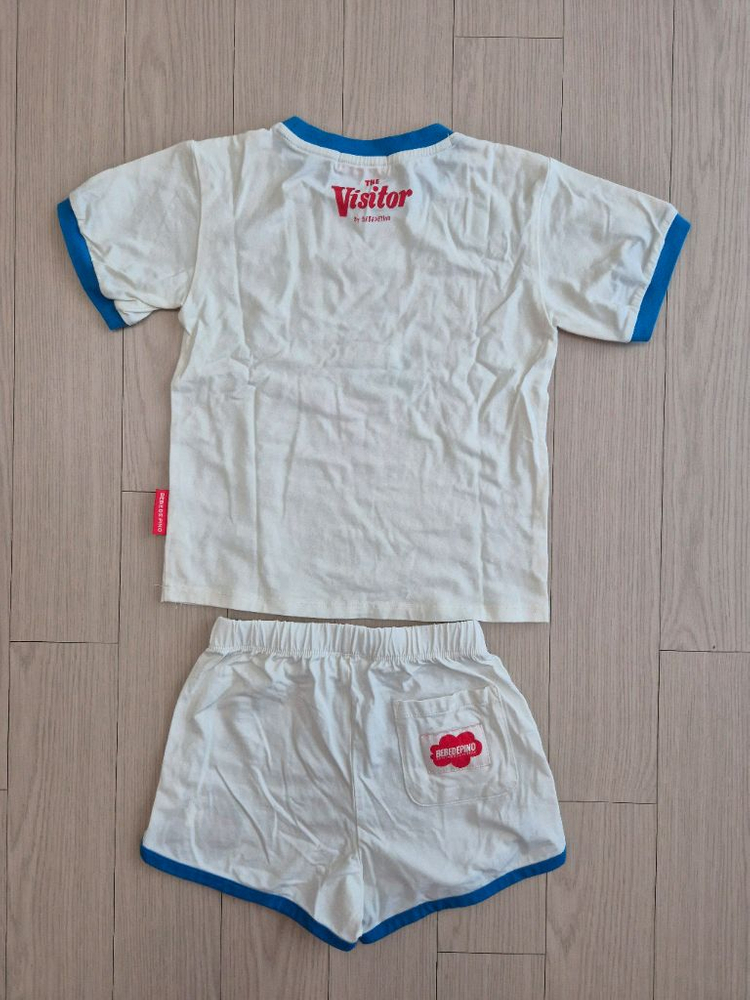 베베드피노 애플 반팔 상하세트 110--1