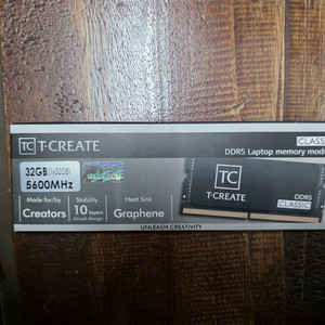 팀그룹 노트북용 DDR5 PC5-5600 32GB 팝니다.