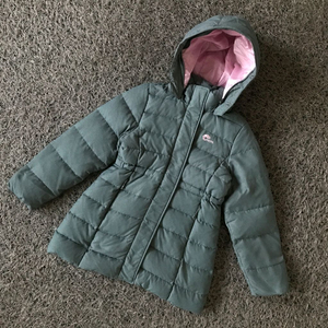 네파 키즈 여아 다운롱패딩 140