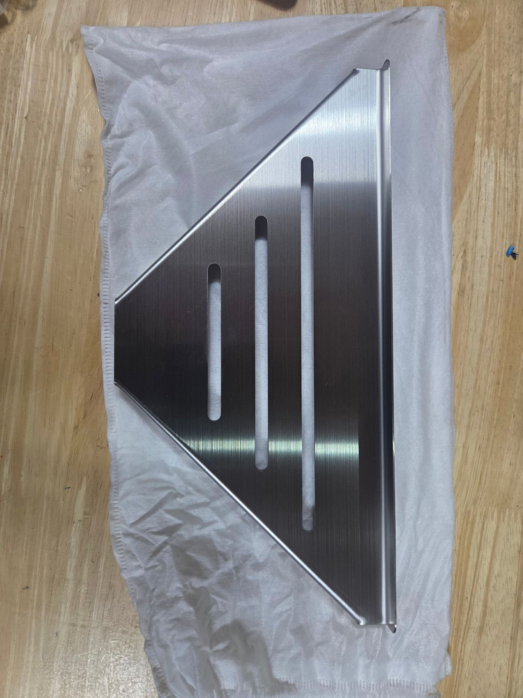 욕실 스텐 무광코너선반 이미지