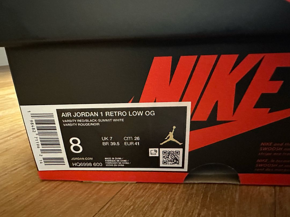 나이키 에어 조던1 OG 시카고 260--1