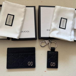 구찌 카드지갑 키링 이미지