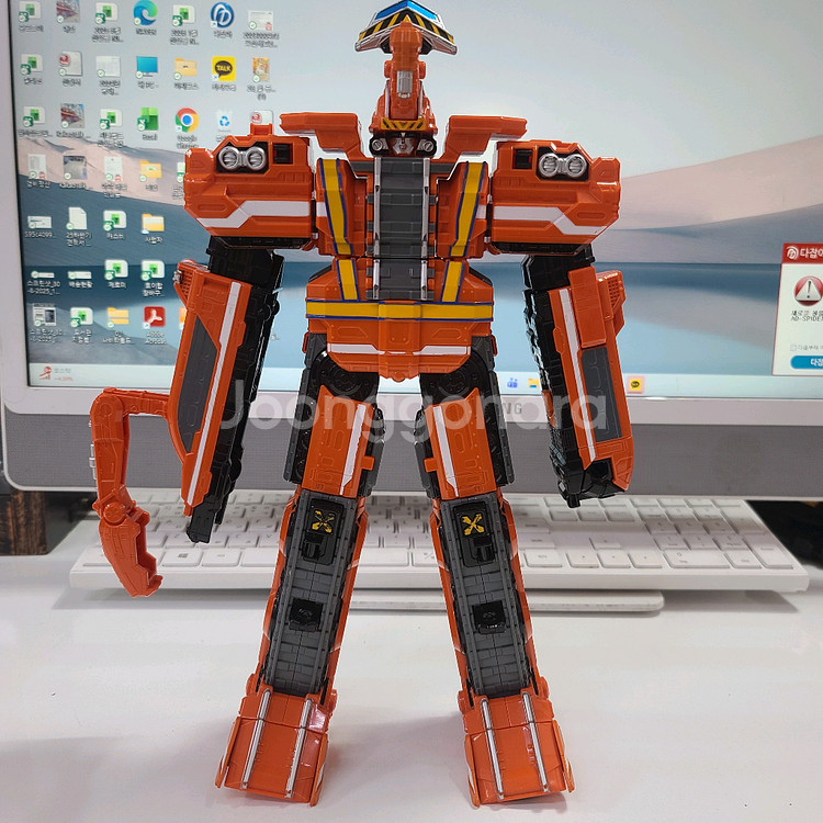 파워레인저 트레인포스 크레인킹 .트레인체인저--1