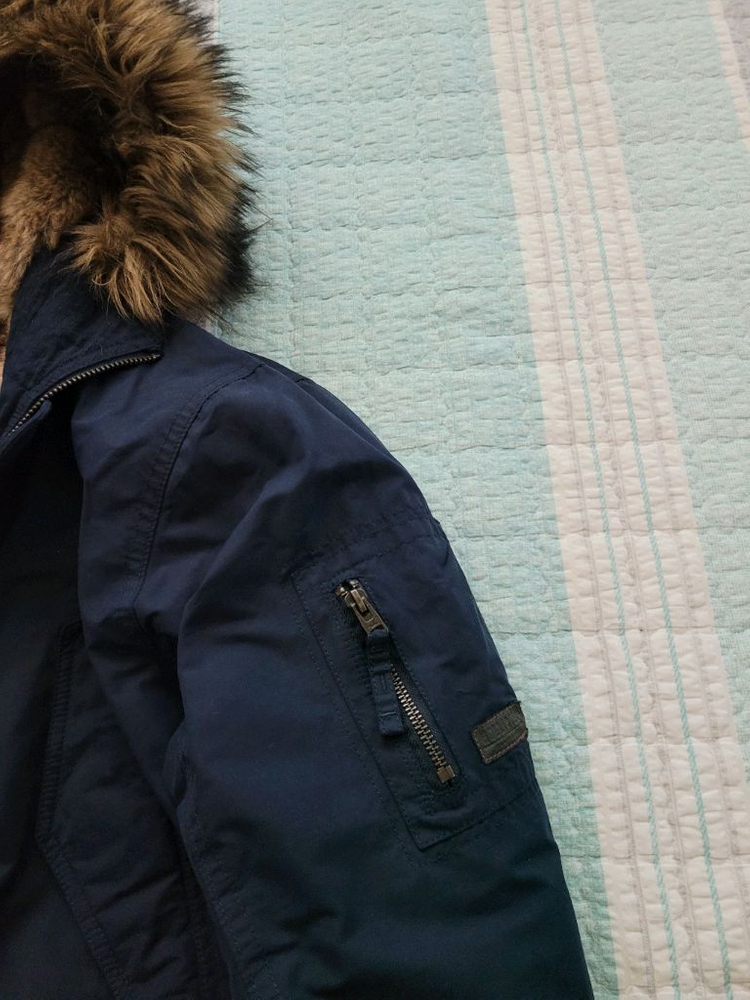 아베크롬비 홀리스터 울프죠 후드야상파카. M 105사이즈--1