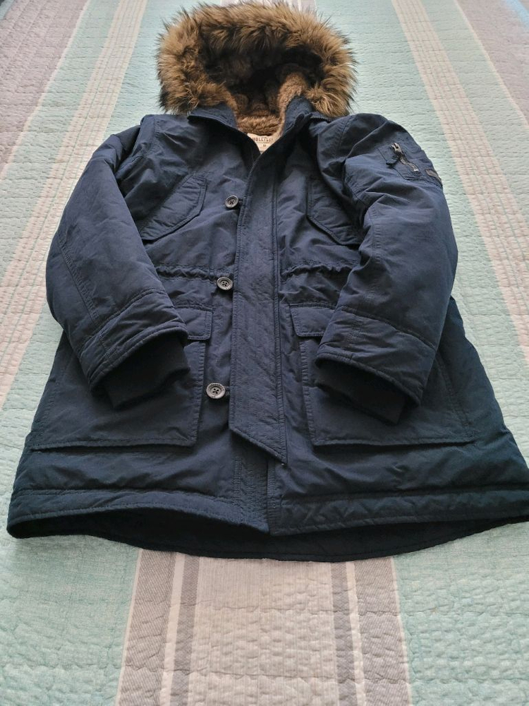 아베크롬비 홀리스터 울프죠 후드야상파카. M 105사이즈--2