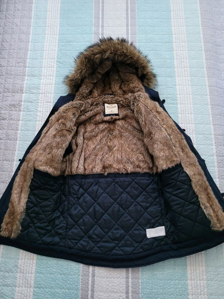 아베크롬비 홀리스터 울프죠 후드야상파카. M 105사이즈--5