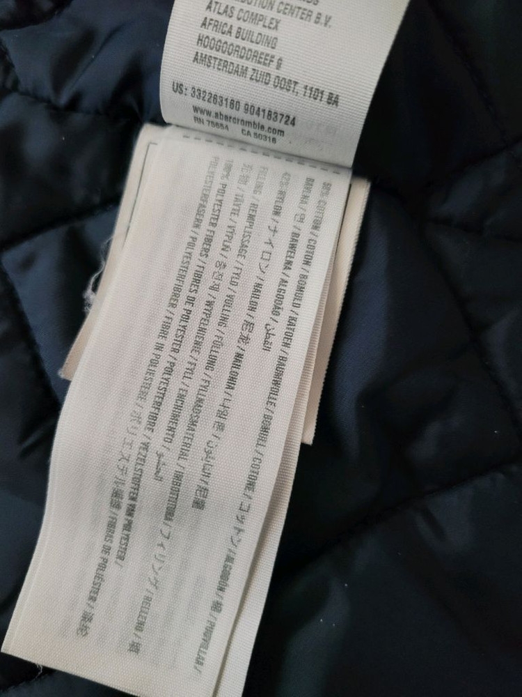 아베크롬비 홀리스터 울프죠 후드야상파카. M 105사이즈--9