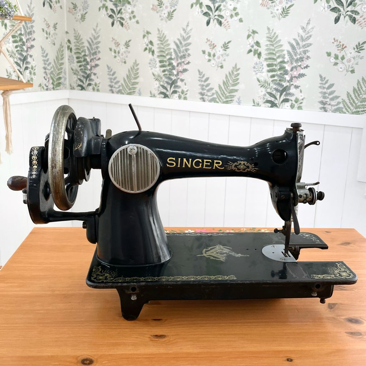 [1953년] 멋스러운 빈티지 엔틱 Singer 싱거 미싱 인테리어 소품--1