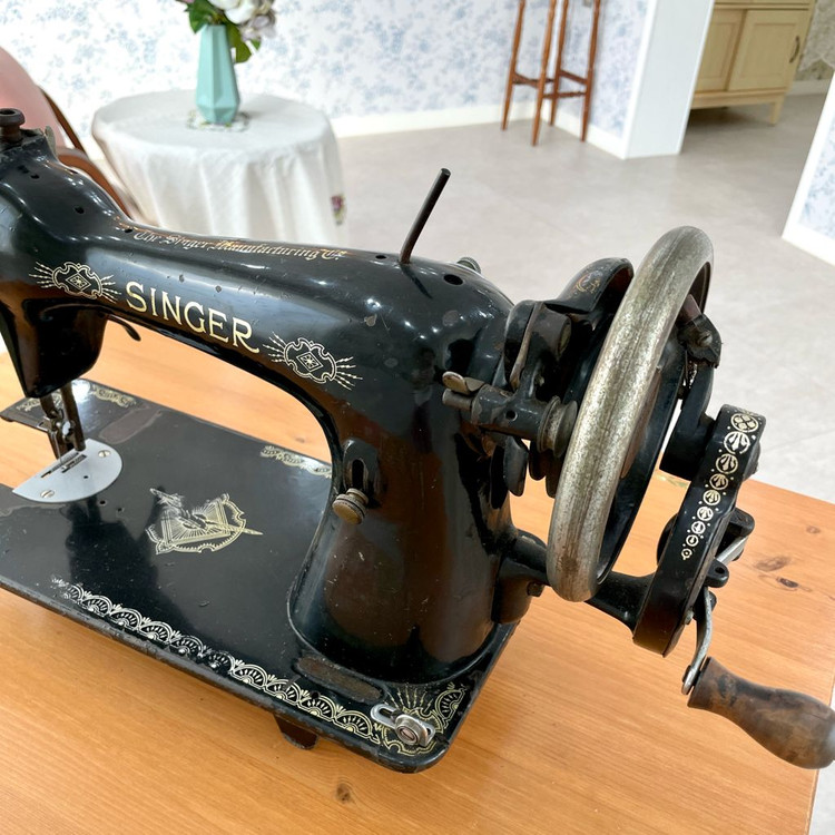 [1953년] 멋스러운 빈티지 엔틱 Singer 싱거 미싱 인테리어 소품--7