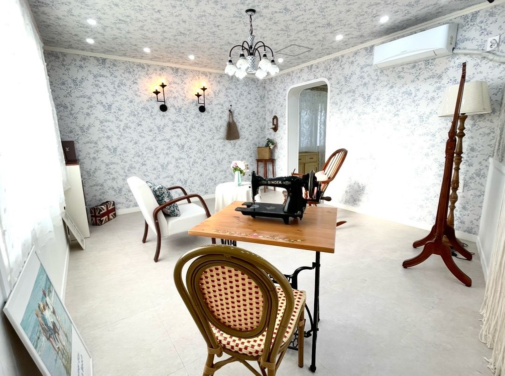 [1953년] 멋스러운 빈티지 엔틱 Singer 싱거 미싱 인테리어 소품--5