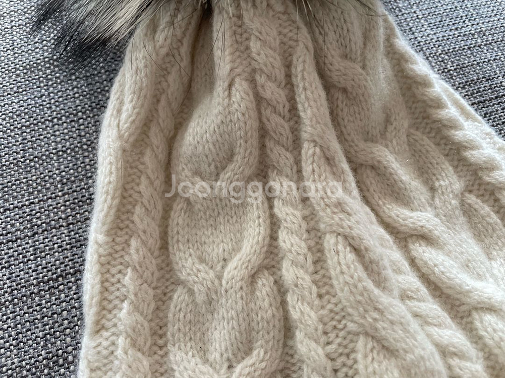 정품 몽클레어 울 폼폼 비니--2