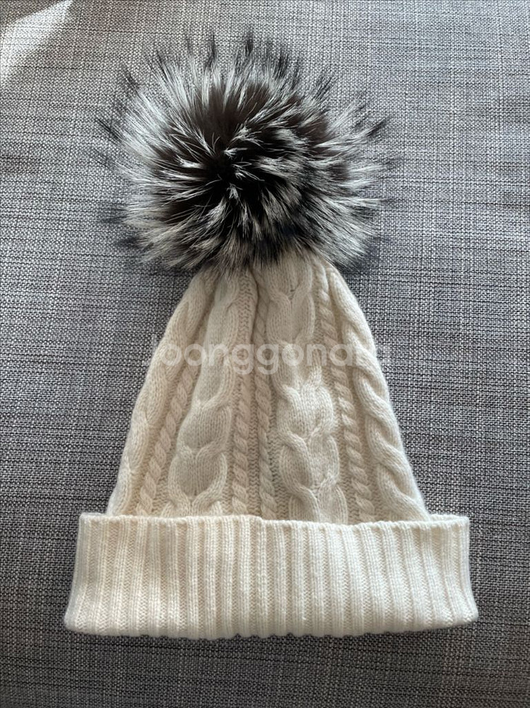 정품 몽클레어 울 폼폼 비니--3