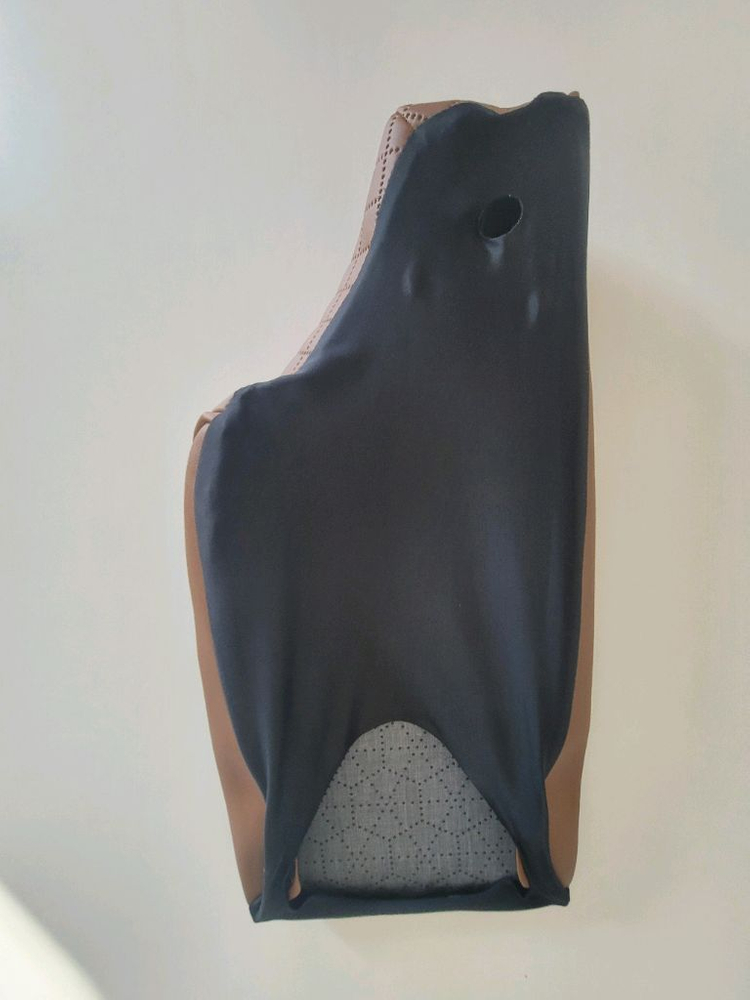 더뉴그랜저IG 퀼팅 콘솔 쿠션 브라운 이미지