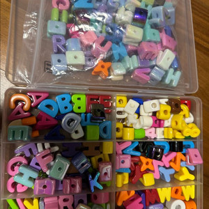 알파벳 비즈 사진일괄