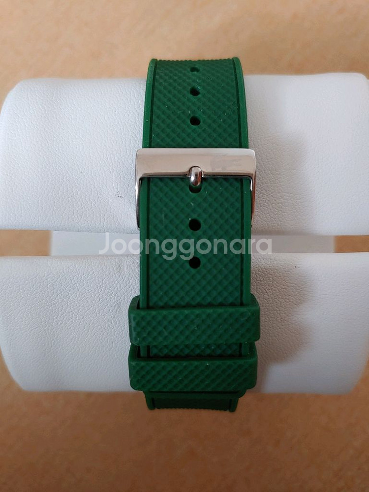 라코스테 그린 러버밴드 쿼츠시계--3