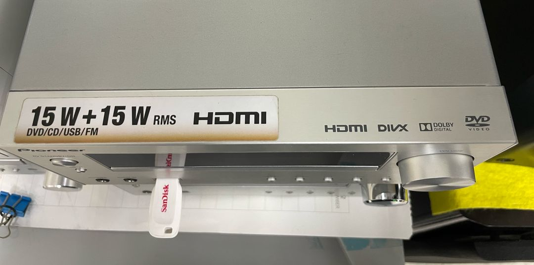 Pioneer X-HM21V 본체오디오 + 정품리모콘 이미지
