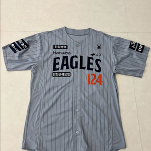 한화이글스 어센틱 선수 실착 유니폼
