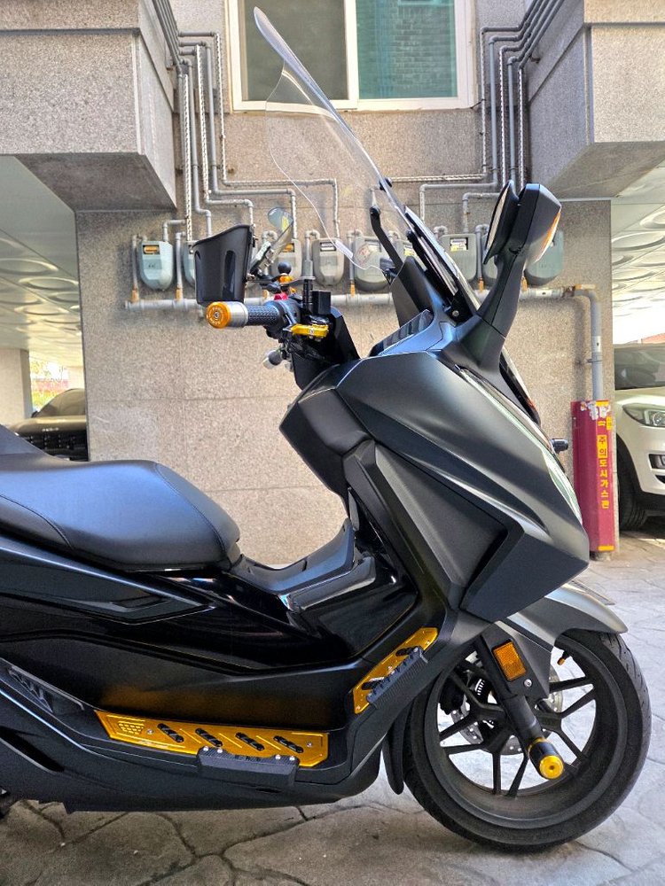 혼다 포르자350 24년식 사용검사 완료,풀튜닝,아크라구변--4