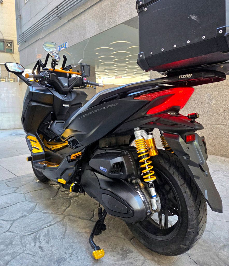 혼다 포르자350 24년식 사용검사 완료,풀튜닝,아크라구변--7