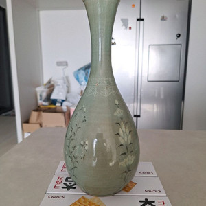 고려청자 주병 이미지