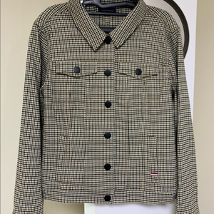 타미힐피거 체크자켓