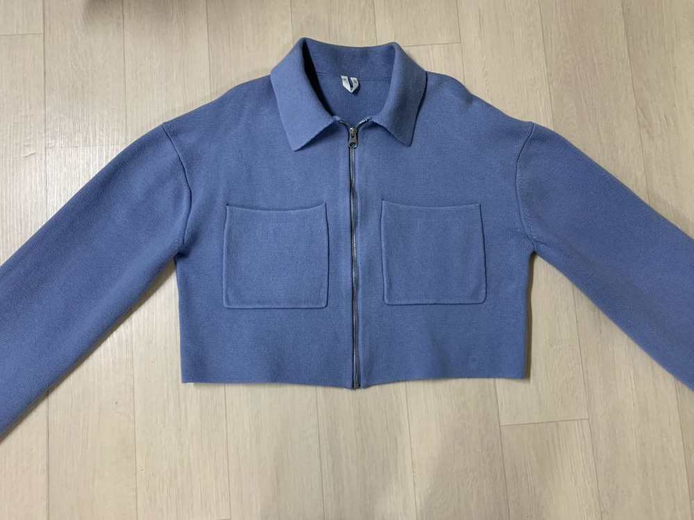 아르켓 니트 집업--1