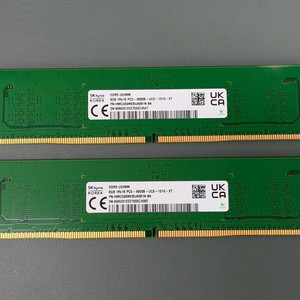 하이닉스 DDR5 4800 8GBX2 M다이 언락