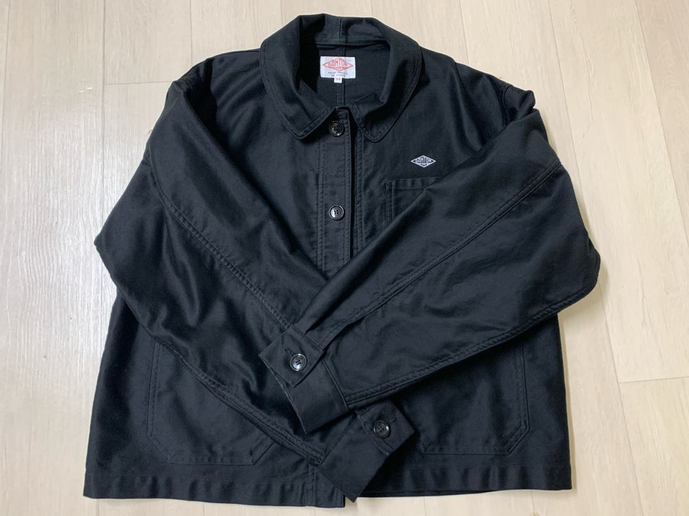 단톤 블랙 워크자켓--2