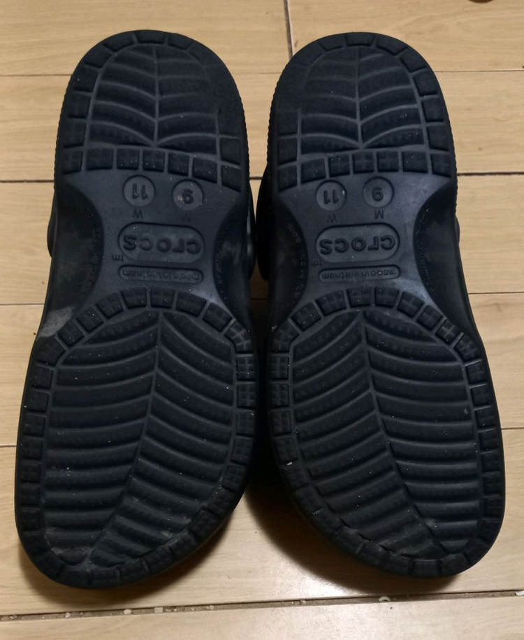 1+1) 털 크록스 M9W11 270사이즈--3