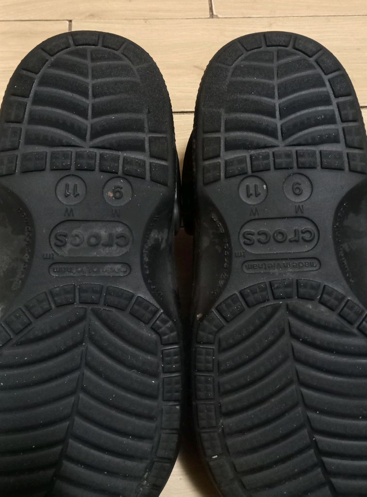 1+1) 털 크록스 M9W11 270사이즈--4