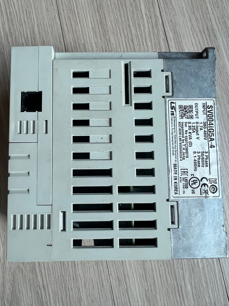 LS iG5A 인버터 제어판 이미지