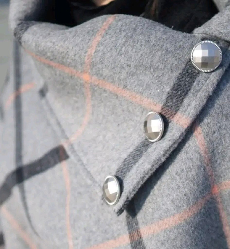 [미개봉새옷] 비비안루시 울 케이프코트 그레이--3