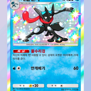 포켓몬카드게임 이로치 [개굴닌자] 이미지
