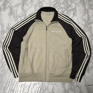대장 아디다스 삼선 브라운 트레이닝 져지 자켓