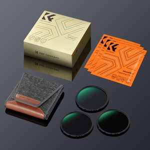 K&F Concept 77mm ND 렌즈 필터 키트 (ND8/ND64/ND1000) (새상품) - AGC Glass 이미지