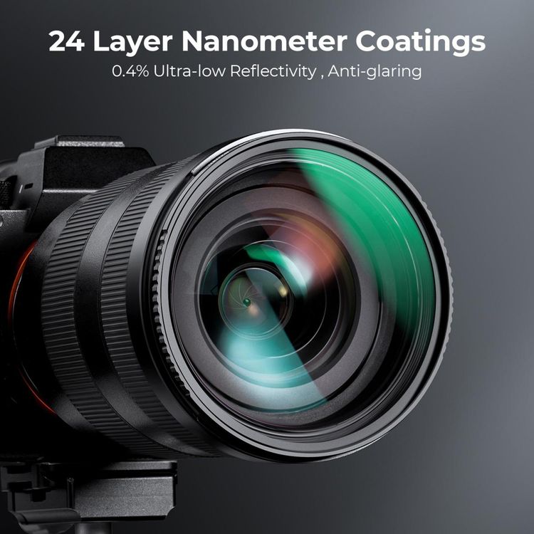 K&F Concept 77mm ND 렌즈 필터 키트 (ND8/ND64/ND1000) (새상품) - AGC Glass 이미지