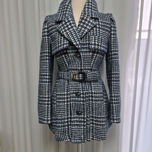 에고이스트 하운드투스 체크트위드코트(55사이즈)