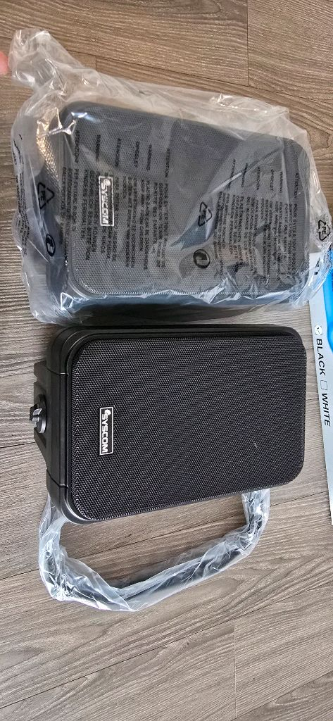 [새제품]100W 매장용 스피커 벽부형 벽걸이 스피커--1