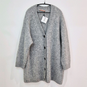 [중고명품셀렉트]아크네 스튜디오 울+모헤어 혼방 여성 롱 니트 가디건 미사용품 이미지