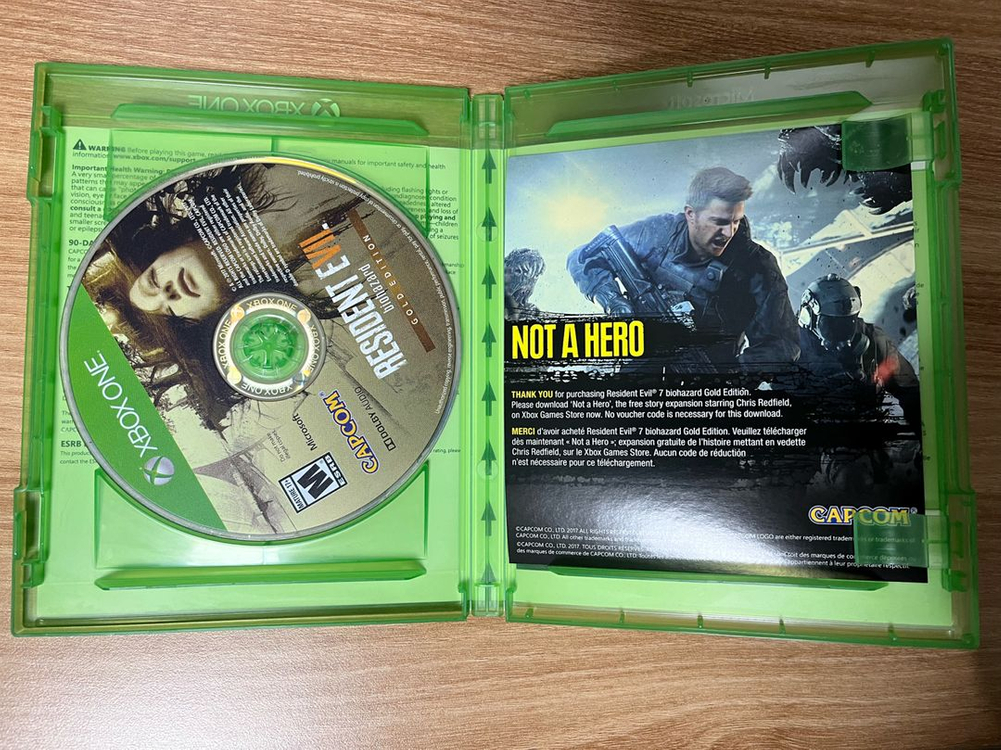 Xbox 레지던트 이블 7, re7, 바이오하자드7 골드 에디션 이미지