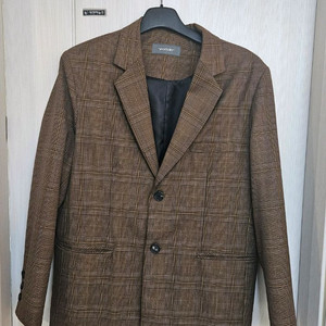 맨토리 발렌 체크 자켓 블레이져 봄자켓