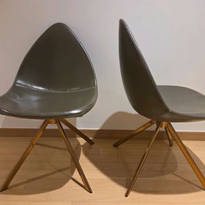 단비홈 꼬깔회전 식탁 의자