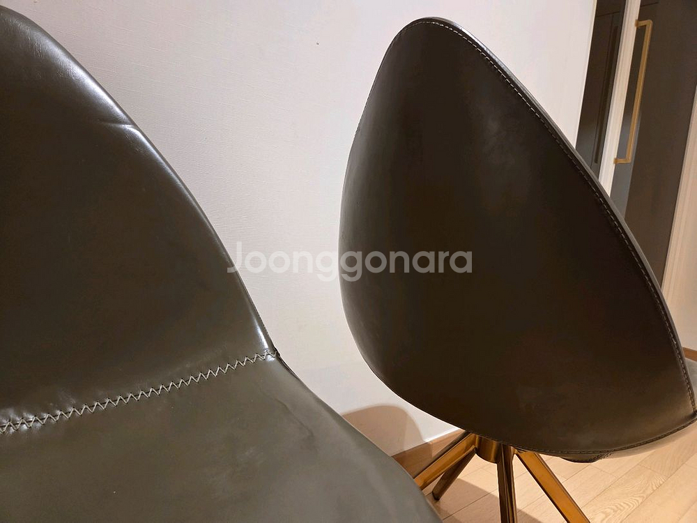 단비홈 꼬깔회전 식탁 의자--2