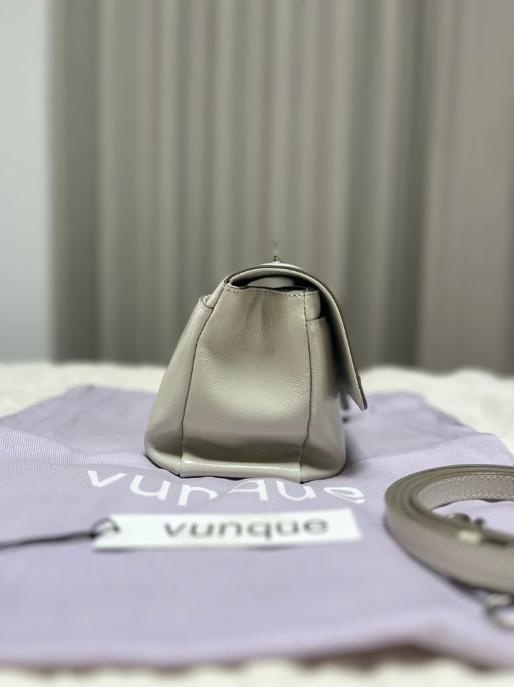 분크 바게트 숄더 스몰 라이트베이지(가격 인하X)--4