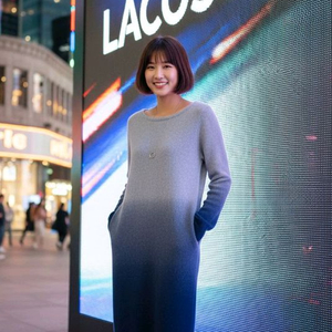 55.라코스테 니트 원피스