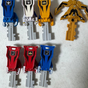 파워레인저 캡틴포스 레인저키 7종 일괄