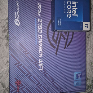 14700k+msi z790 카본 세트