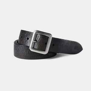 [30] RRL 핸드 버니시 레더 벨트 팝니다.